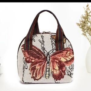 New Red Women's Small Butterfly handbag